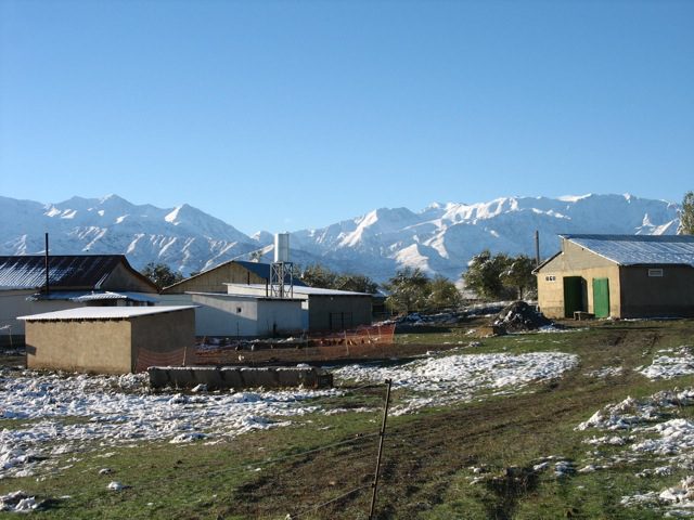 Mans Social Village in Kirgistan
